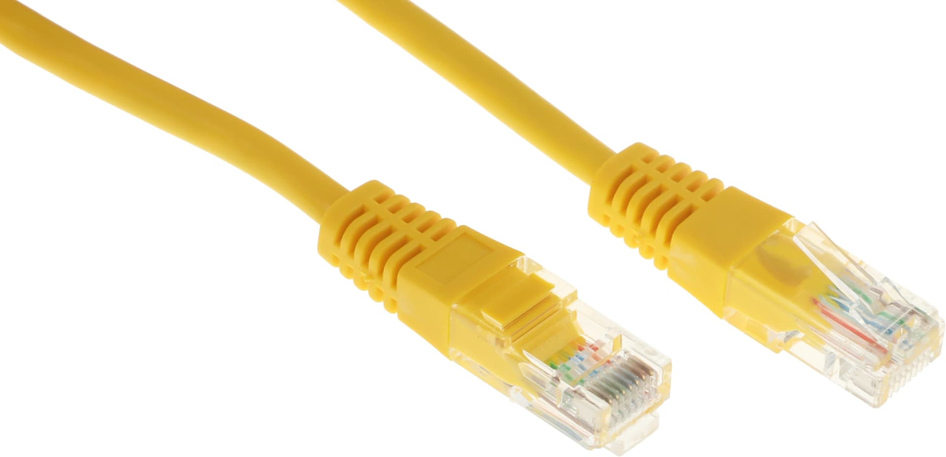 Патч-корд Premier ANP511_2M_Y UTP 4 пары cat.5E CCA molded 2м желтый outdoor RJ-45 (m)-RJ-45 (m) - фото 4