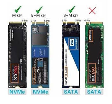 Внешний корпус SSD AgeStar 31UBVS6C NVMe/SATA USB3.0 алюминий черный M2 2280 B/M-key - фото 4