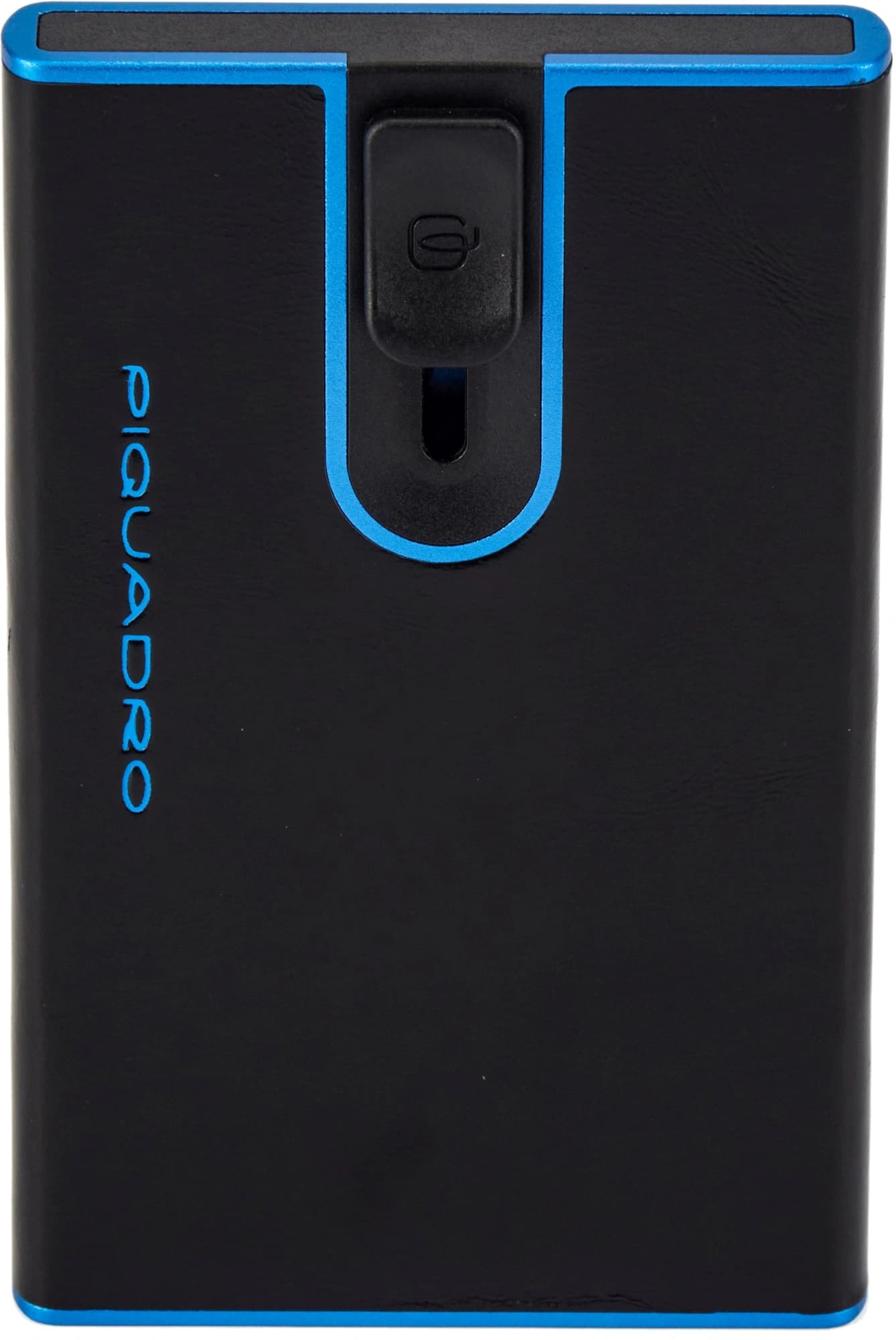 Набор подарочный мужской Piquadro Blue Square CUBOX15B2R/N ремень/чехол для кредитных карт 125х3.5см черный натур.кожа - фото 4