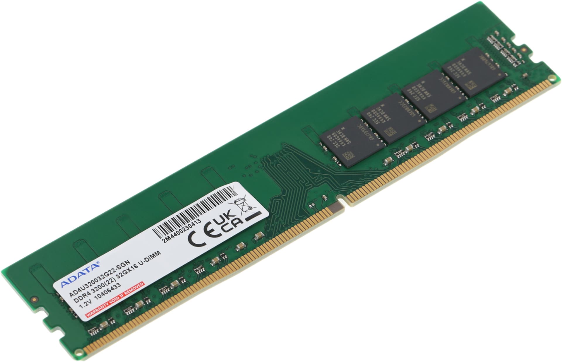 Память DDR4 32Gb 3200MHz A-Data AD4U320032G22-SGN Premier RTL PC4-25600 CL22 DIMM 288-pin 1.2В single rank Ret - фото 4