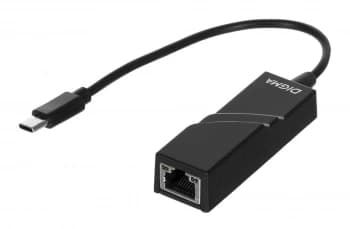 Сетевой адаптер Fast Ethernet Digma D-USBC-LAN100 USB Type-C - фото 2