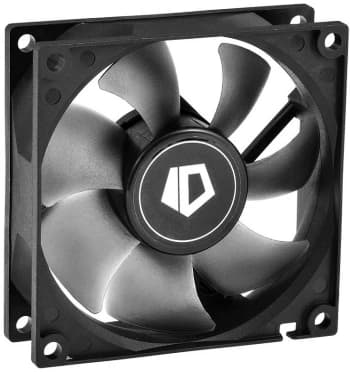 Вентилятор для корпуса ID-Cooling NO-8025-SD 80х80x25 черный 3-pin 21дБ Ret - фото 2