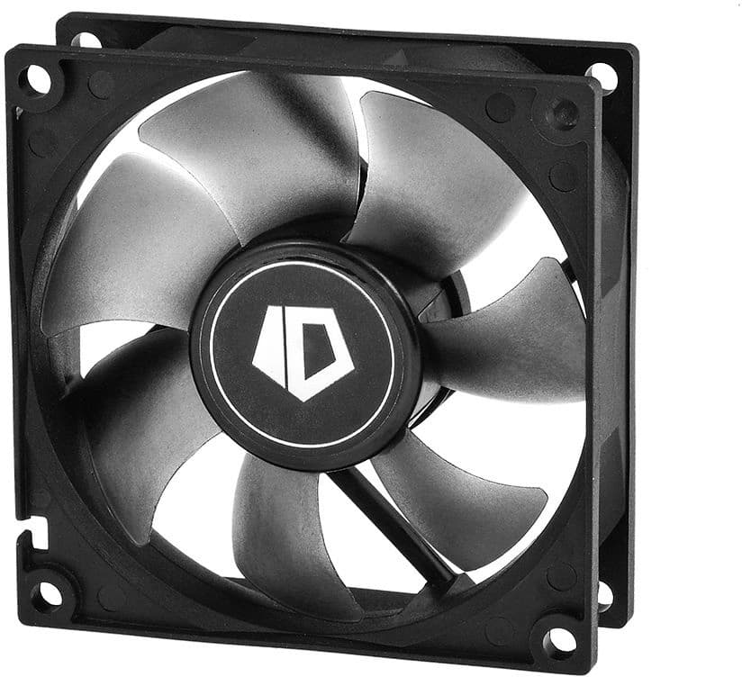 Вентилятор для корпуса ID-Cooling NO-8025-SD 80х80x25 черный 3-pin 21дБ Ret - фото 4
