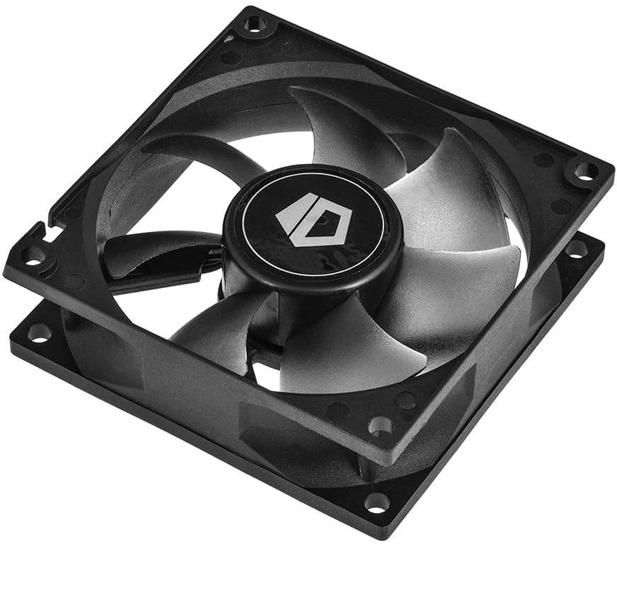 Вентилятор для корпуса ID-Cooling NO-8025-SD 80х80x25 черный 3-pin 21дБ Ret - фото 5