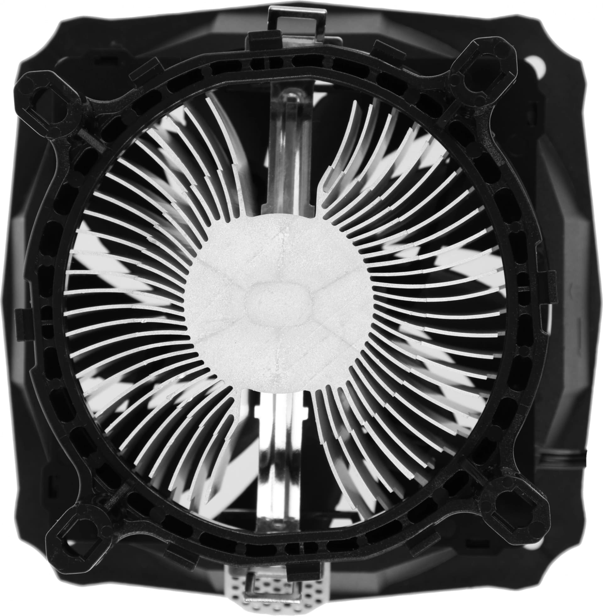 Устройство охлаждения(кулер) ID-Cooling DK-03 Soc-AM5/AM4/1200/1700/1851 черный 3-pin 26dB Al 100W 250gr Ret - фото 3
