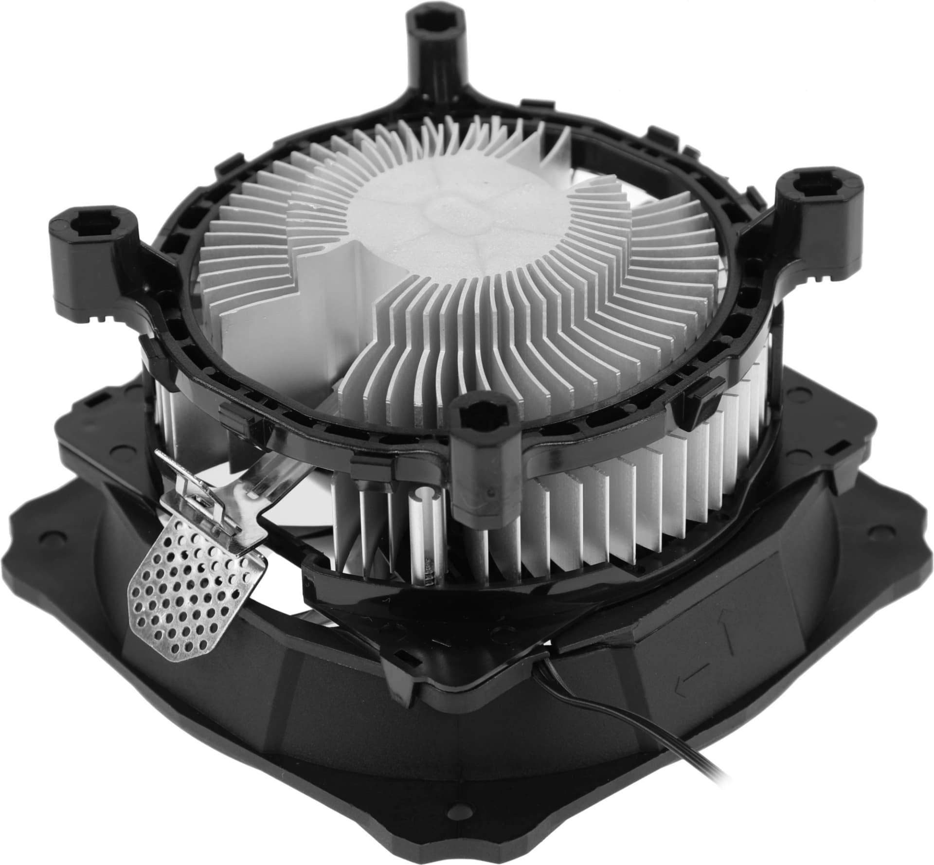 Устройство охлаждения(кулер) ID-Cooling DK-03 Soc-AM5/AM4/1200/1700/1851 черный 3-pin 26dB Al 100W 250gr Ret - фото 4