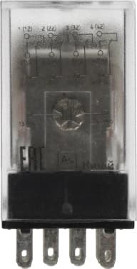 Реле промежуточное IEK Oni OGR-2 24В (OGR-2-4C-DC24V) - фото 5