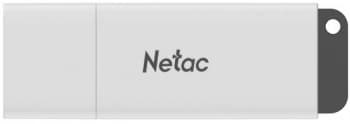 Флеш Диск Netac 128Gb U185 NT03U185N-128G-20WH USB2.0 белый - фото 2