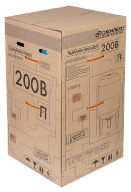 Гидроаккумулятор Джилекс В 200 200л 10бар голубой (7201) - фото 5