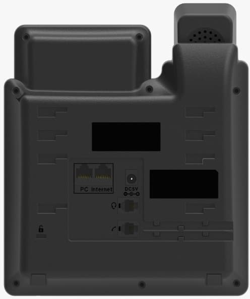 Телефон IP Dinstar C60SP черный - фото 3