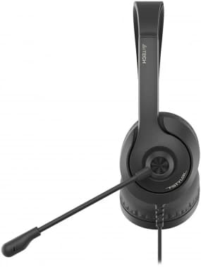 Наушники с микрофоном A4Tech Fstyler FH100i черный 1.8м накладные оголовье (FH100I (STONE BLACK)) - фото 5
