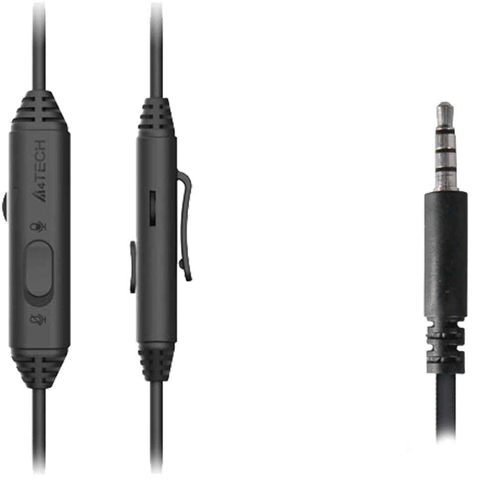 Наушники с микрофоном A4Tech Fstyler FH100i черный 1.8м накладные оголовье (FH100I (STONE BLACK)) - фото 5