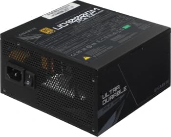 Блок питания Gigabyte ATX 1000W GP-UD1000GM PG5 V2 80+ gold (20+4pin) APFC 120mm fan 8xSATA Cab Manag RTL - фото 2