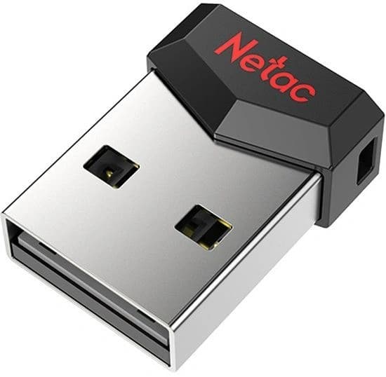 Флеш Диск Netac 16Gb UM81 NT03UM81N-016G-20BK USB2.0 черный - фото 2