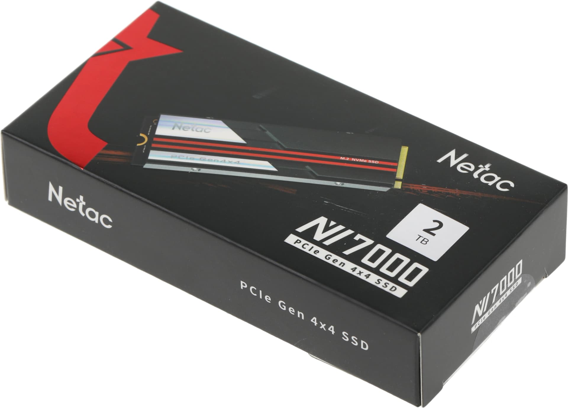 Накопитель SSD Netac PCIe 4.0 x4 2TB NT01NV7000-2T0-E4X NV7000 M.2 2280 - фото 1
