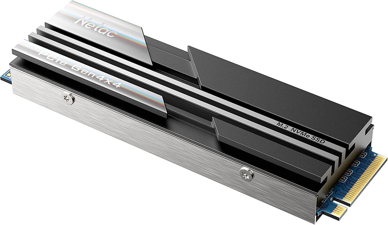 Накопитель SSD Netac PCIe 4.0 x4 1TB NT01NV5000-1T0-E4X NV5000 M.2 2280 - фото 2