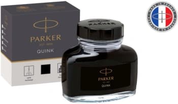 Флакон с чернилами Parker Quink Z13 (1950375) черные чернила 57мл для ручек перьевых - фото 2