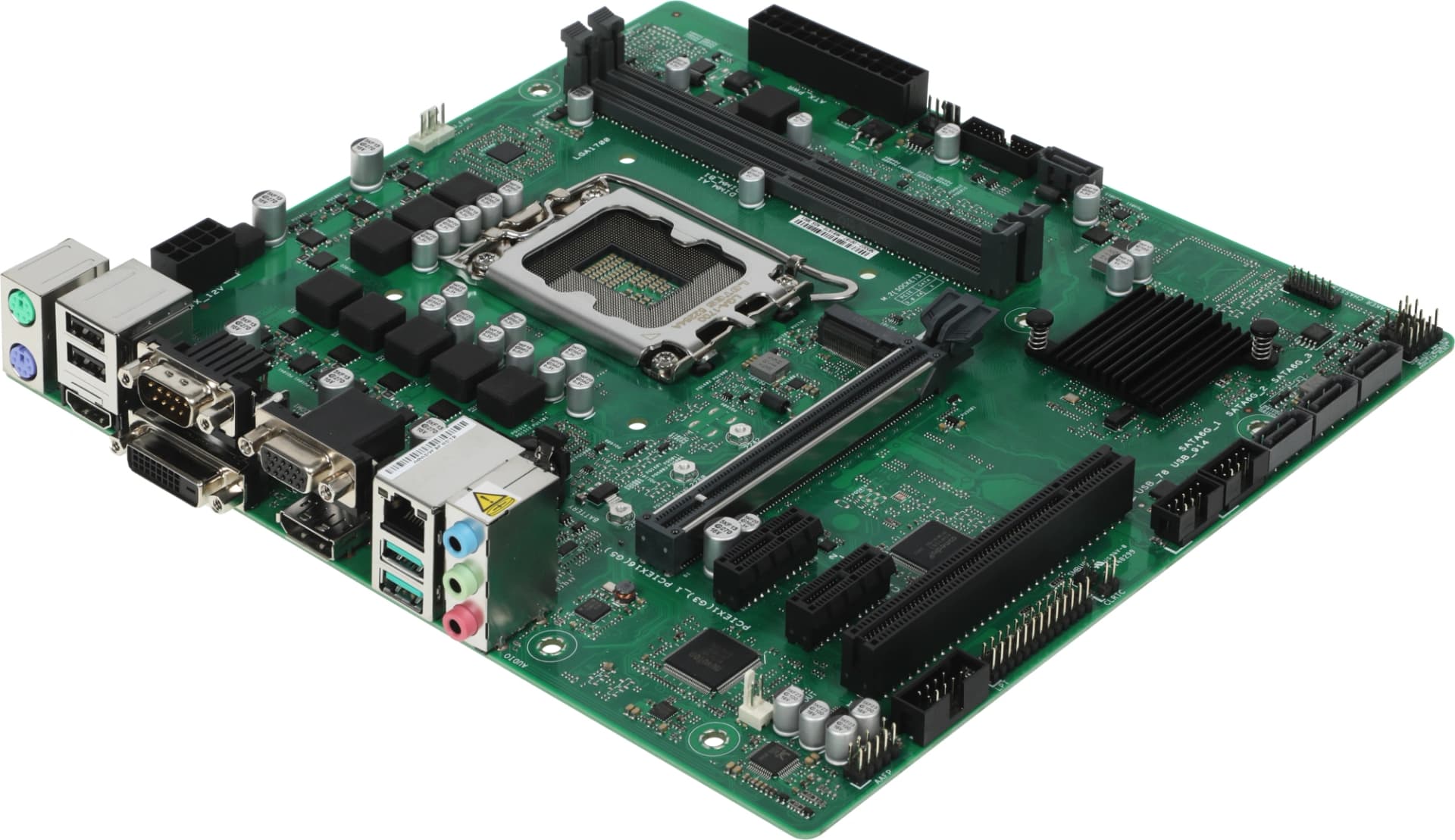 Материнская плата Asus PRO H610M-C-CSM Soc-1700 Intel H610 2xDDR5 mATX AC`97 8ch(7.1) GbLAN+VGA+DVI+HDMI+DP - фото 2