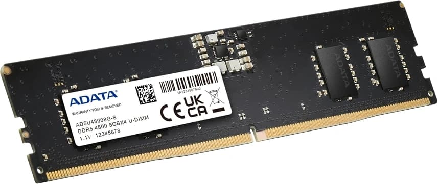 Память DDR5 32Gb 4800MHz A-Data AD5U480032G-S RTL PC5-38400 CL40 DIMM 288-pin 1.1В single rank Ret - фото 4