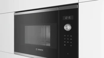 Микроволновая печь Bosch BFL524MS0 20л. 800Вт нержавеющая сталь/черный (встраиваемая) - фото 5