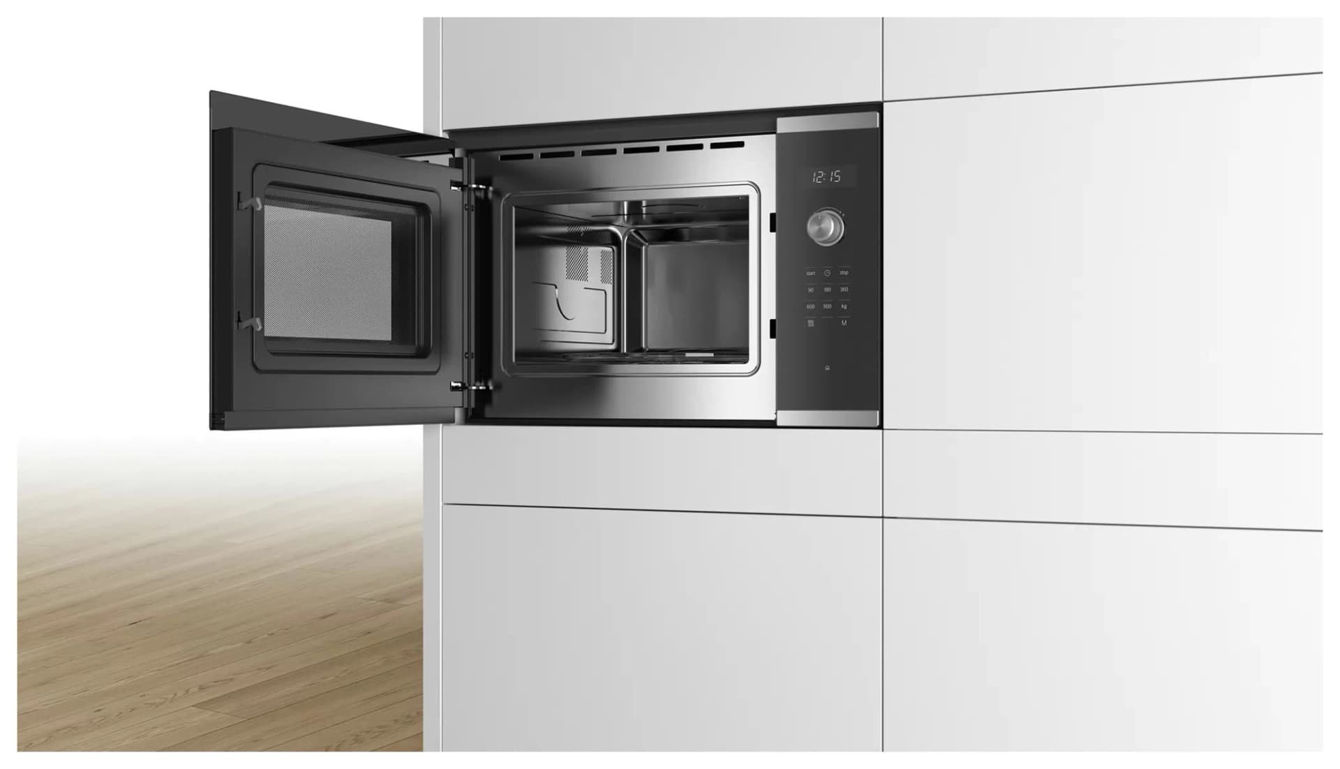 Микроволновая печь Bosch BFL554MS0 25л. 900Вт нержавеющая сталь/черный (встраиваемая) - фото 3
