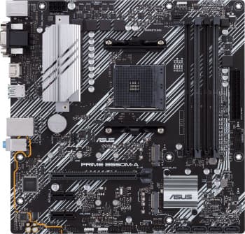 Материнская плата Asus PRIME B550M-A/CSM Soc-AM4 AMD B550 4xDDR4 mATX AC`97 8ch(7.1) GbLAN RAID+VGA+DVI+HDMI - фото 2