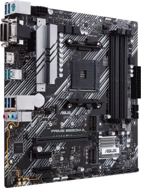 Материнская плата Asus PRIME B550M-A/CSM Soc-AM4 AMD B550 4xDDR4 mATX AC`97 8ch(7.1) GbLAN RAID+VGA+DVI+HDMI - фото 5