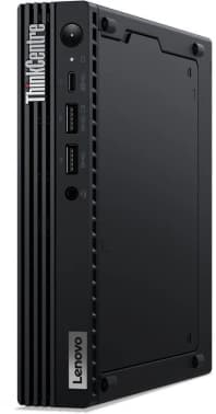 Неттоп Lenovo ThinkCentre Tiny M70q-3 slim i7 12700T (1.4) 16Gb SSD512Gb UHDG 770 Windows 11 Pro GbitEth WiFi BT 135W kb мышь клавиатура черный (11USS0A400/R) - фото 5