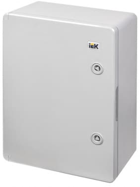 Щит распределительный IEK MKP93-N-403017-65 ЩМПп для установки силового оборудования навесной 300мм 170мм 400мм 230B 100A пластик IP65 серый антивандальный (упак.:1шт) - фото 2