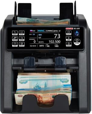 Сортировщик банкнот DoCash DC 55V мультивалютный 14391 - фото 2