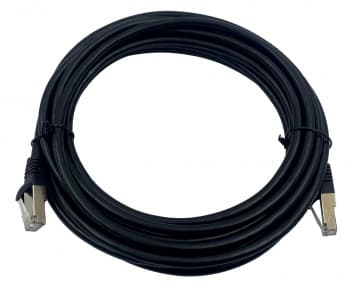 Патч-корд Buro BU-7-5M STP 4 пары cat.7 CCA molded 5м черный RJ-45 (m)-RJ-45 (m) - фото 2