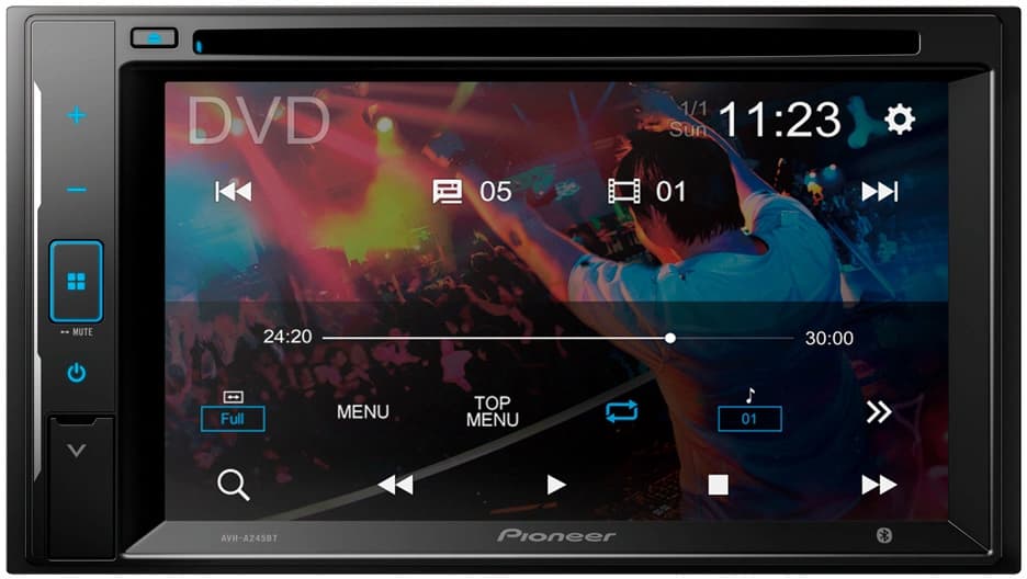 Автомагнитола Pioneer AVH-A245BT 2DIN 4x50Вт 6.2" - фото 4