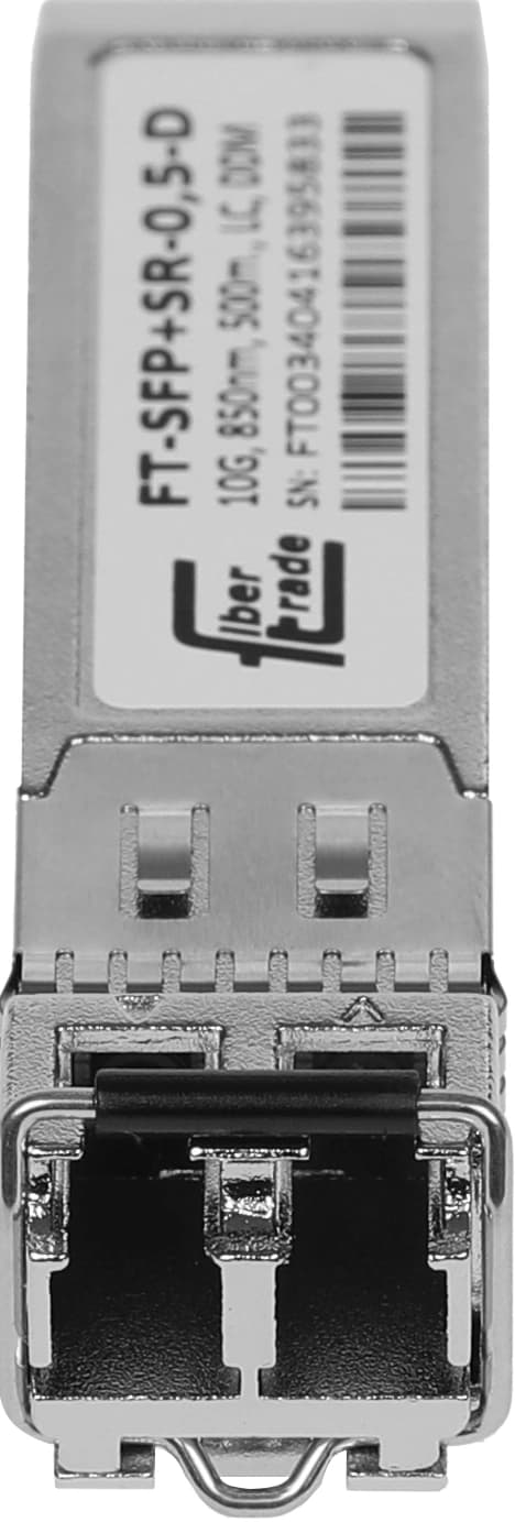 Трансивер Future Technologies FT-SFP+SR-0,5-D SFP+ MM 10Гбит/с Tx:850нм до 0.5км - фото 4