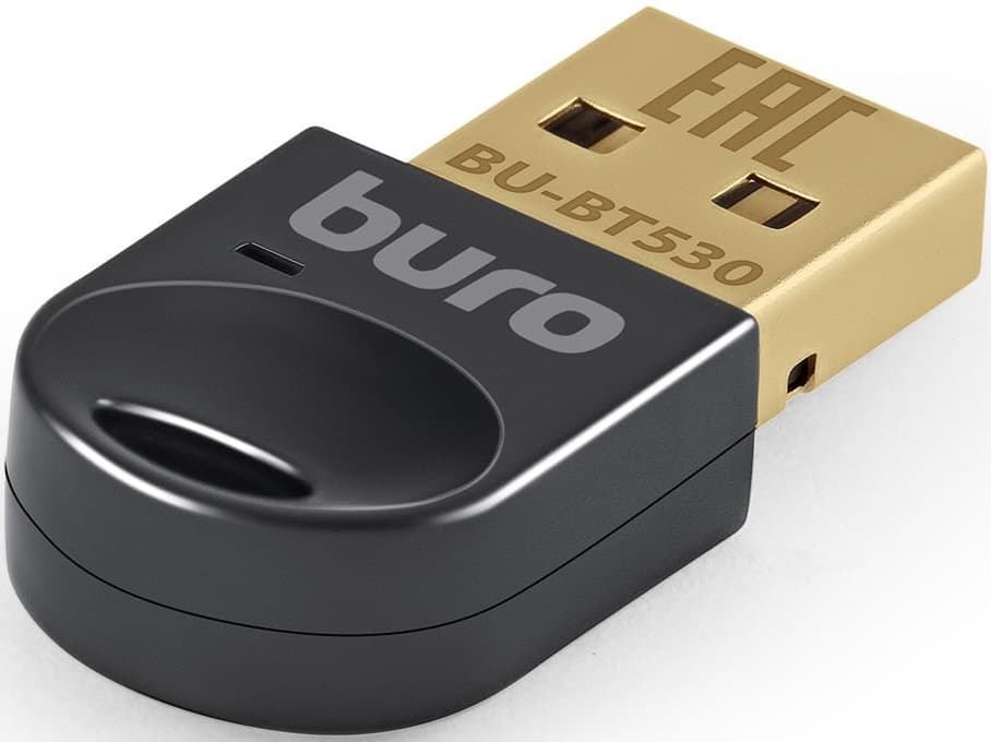 Адаптер USB Buro BU-BT530 BT5.3+EDR class 1.5 20м черный - фото 4
