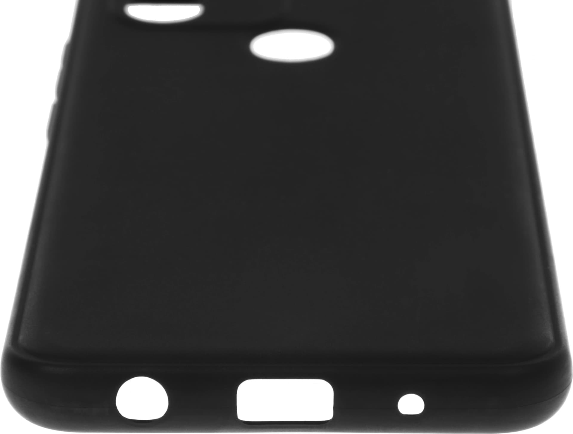 Чехол (клип-кейс) BoraSCO для Xiaomi Redmi A1+ Silicone Case черный (70938) - фото 4