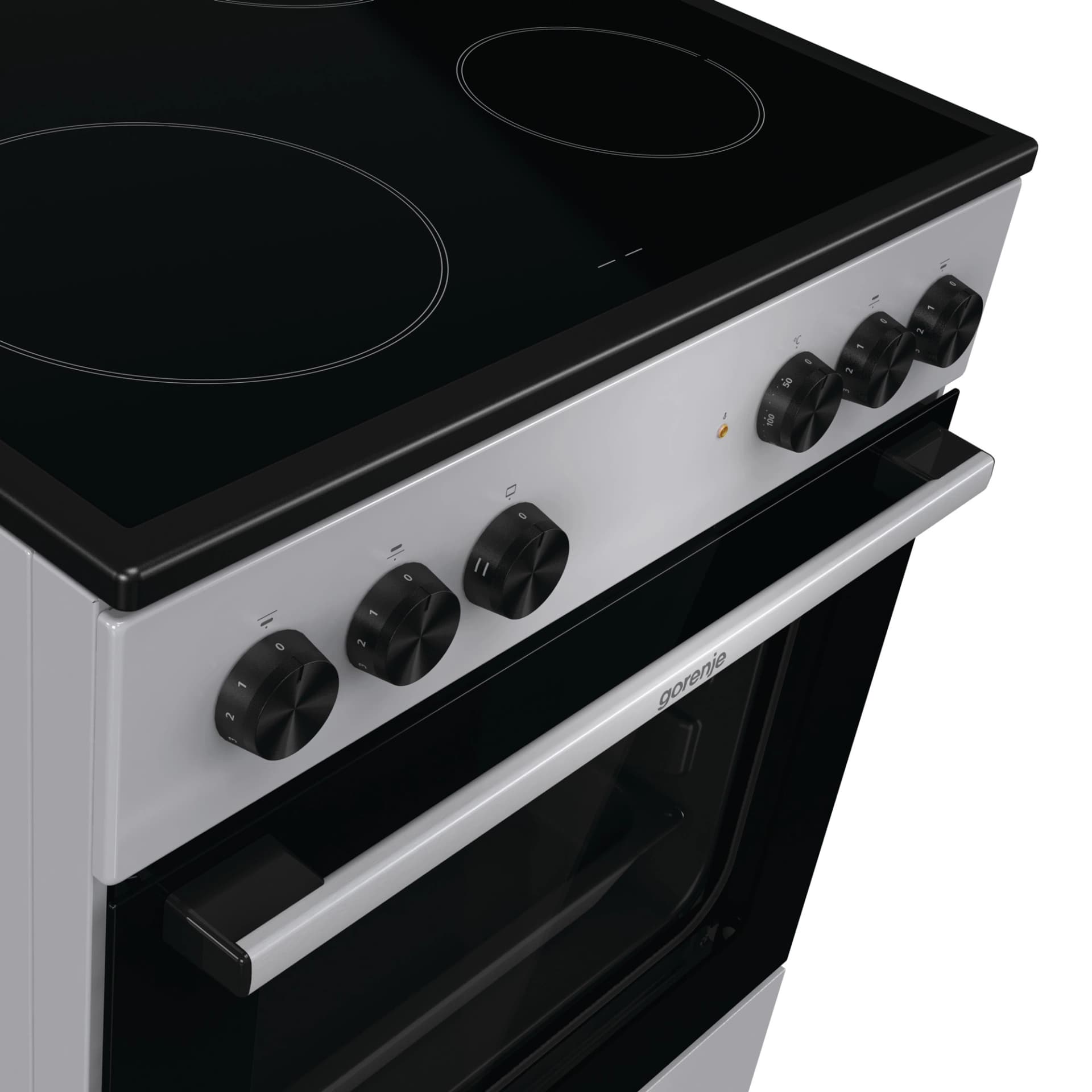 Плита Электрическая Gorenje GEC6A11SG серый стеклокерамика (без крышки) - фото 5