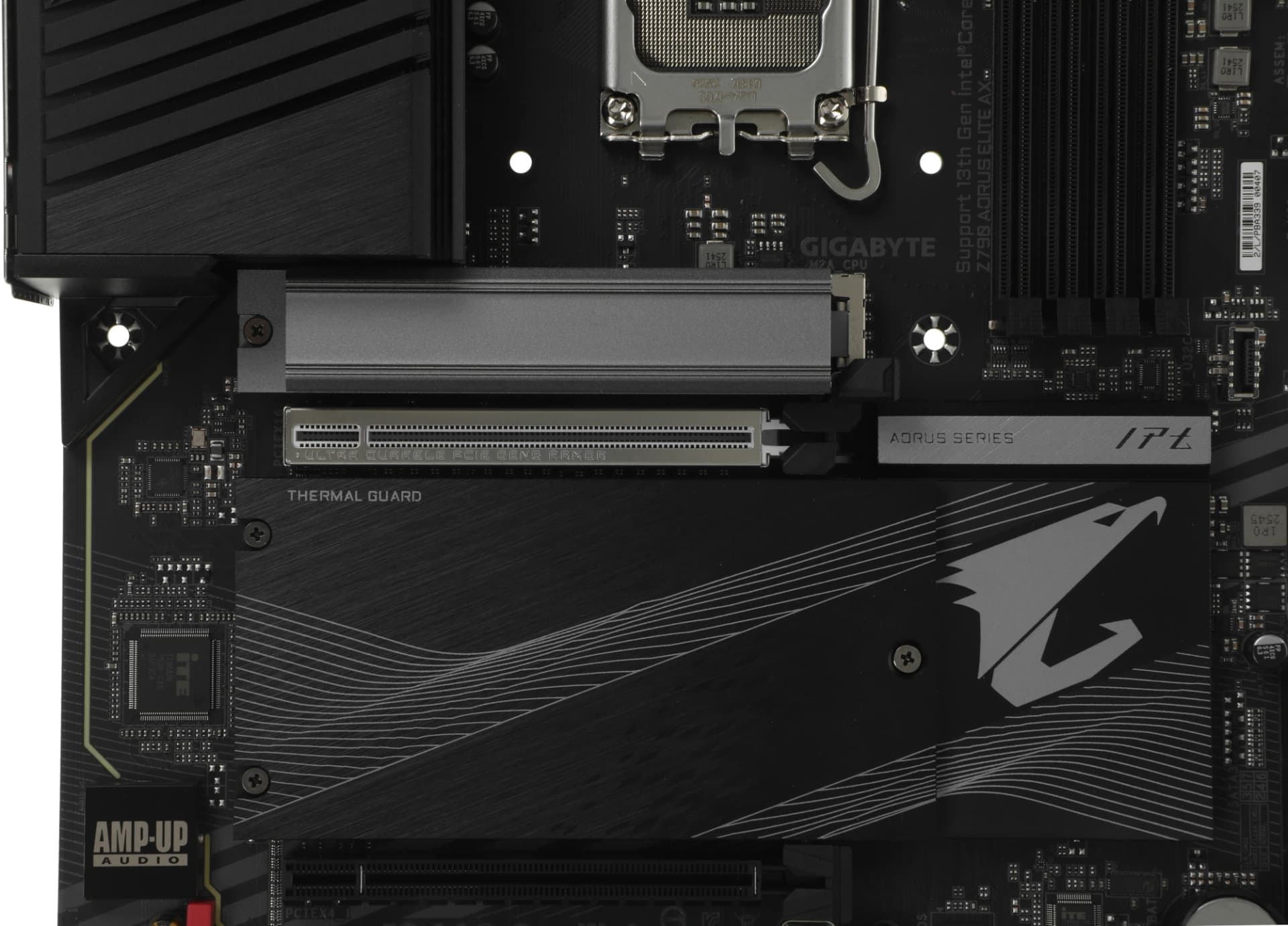 Материнская плата Gigabyte Z790 AORUS ELITE AX Soc-1700 Intel Z790 4xDDR5 ATX AC`97 8ch(7.1) 2.5Gg RAID+HDMI+DP - фото 3