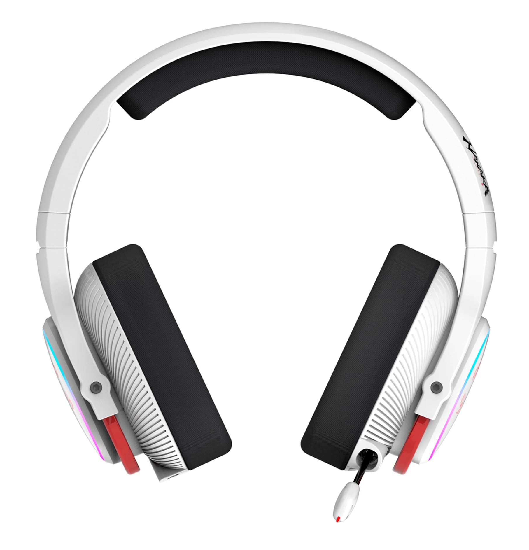Наушники с микрофоном A4Tech Bloody MR720 белый/красный мониторные BT/Radio оголовье (MR720 NARAKA) - фото 5