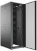 Шкаф серверный C3 Solutions (C3.RF4202) напольный 42U 600x1200мм пер.дв.перфор. 2 бок.пан. задн.дв.перфор.2-хст. 1500кг черный 1200мм 150кг 1982мм сталь - фото 3