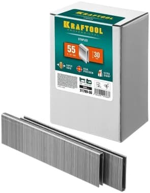 Скобы для степлера Kraftool 31789-30 - фото 2