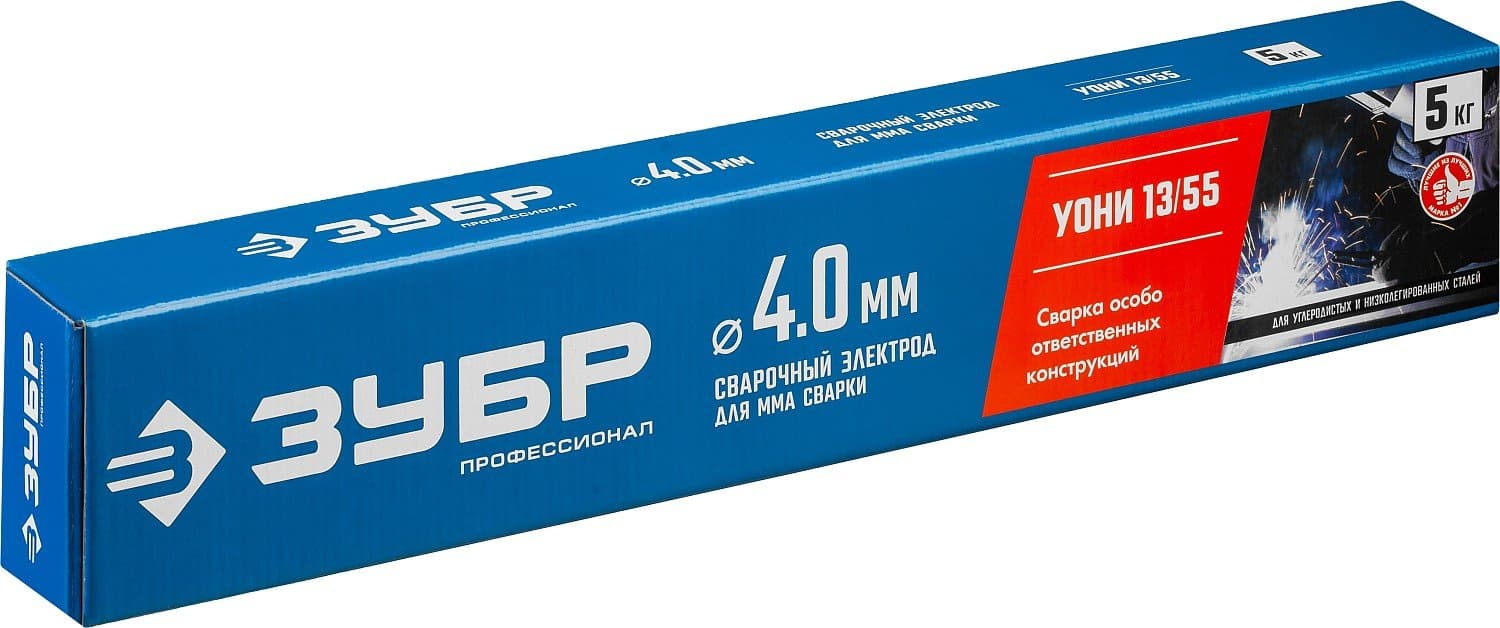 Электрод Зубр Профессионал D4мм L450мм 5гр серый (40025-4.0) - фото 4