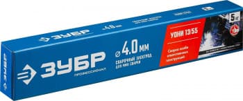 Электрод Зубр Профессионал D4мм L450мм 5гр серый (40025-4.0) - фото 5