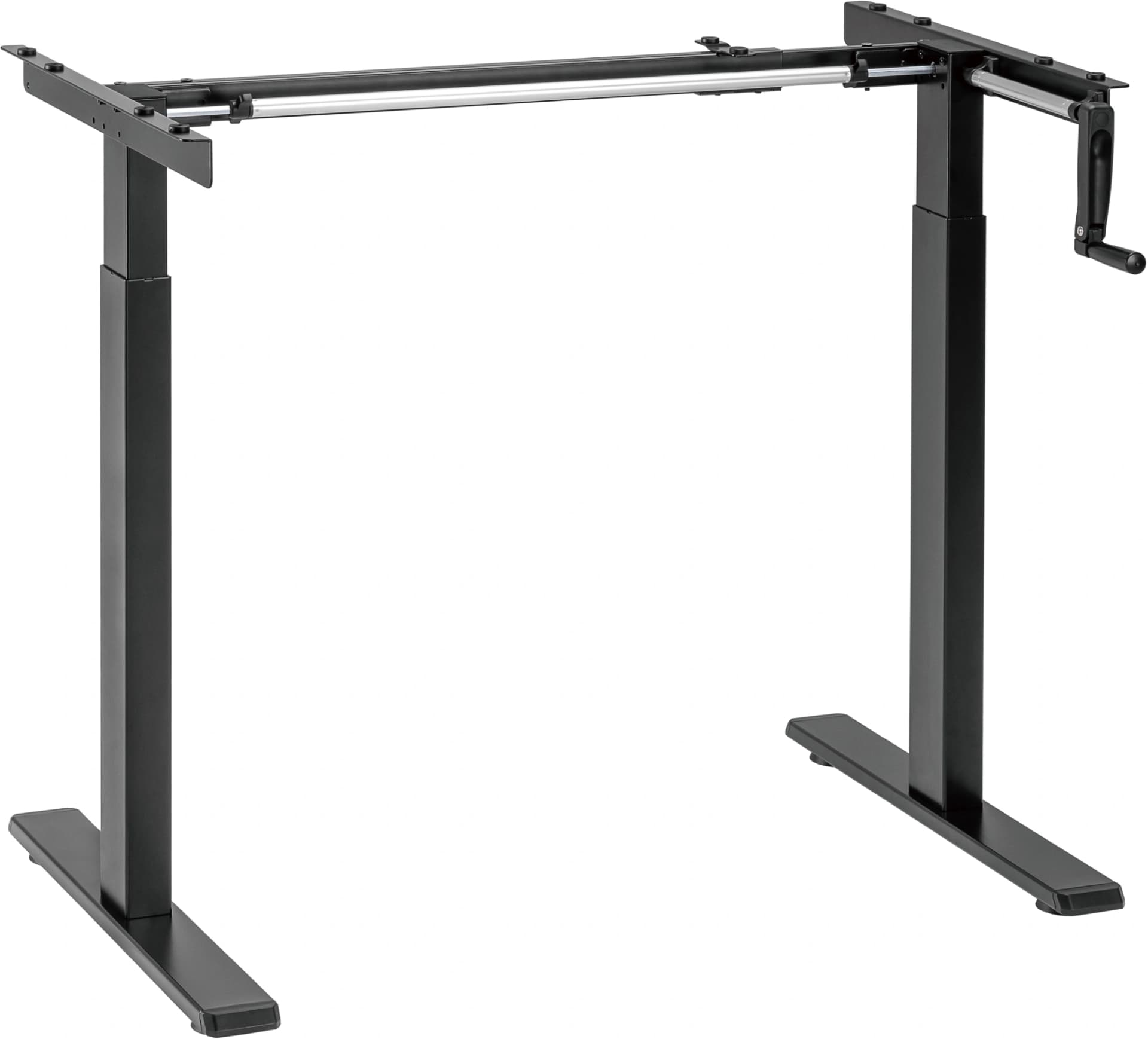 Подстолье Cactus CS-MDF-BK механический каркас черный 133x72x60см