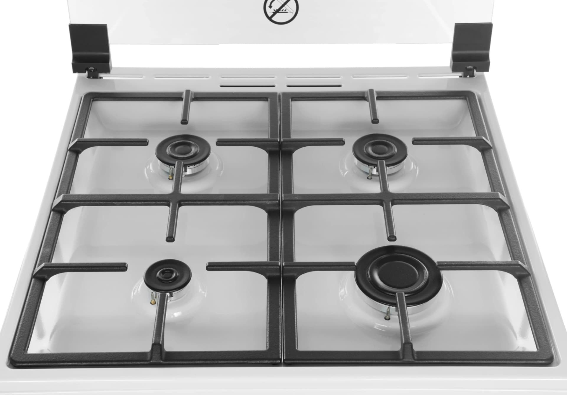 Плита Комбинированная Gorenje GK6A20WF белый (стеклянная крышка) реш.чугун - фото 3