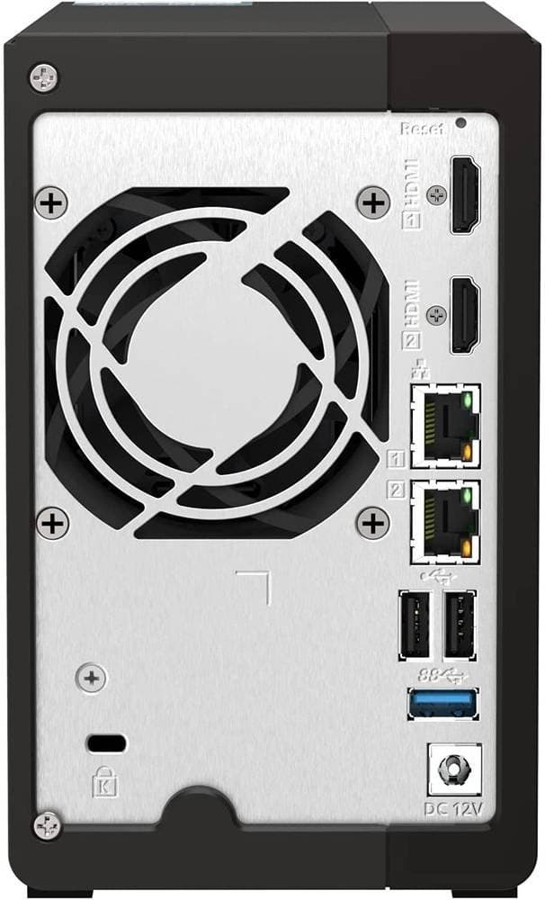 Сетевое хранилище NAS Qnap Original TS-253E-8G 2-bay настольный Celeron J6412 - фото 2