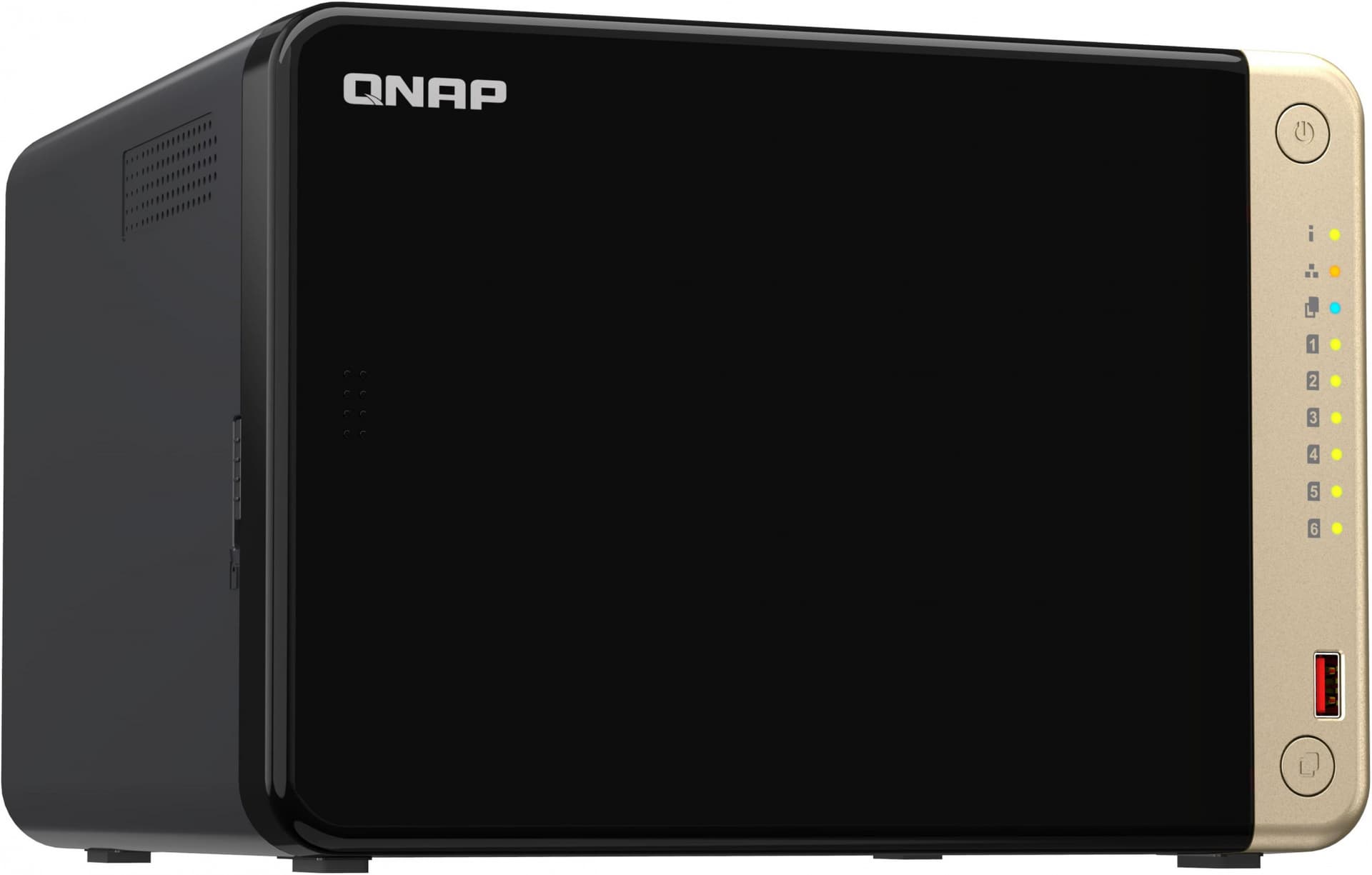 Сетевое хранилище NAS Qnap Original TS-664-8G 6-bay настольный Celeron N5095 - фото 4