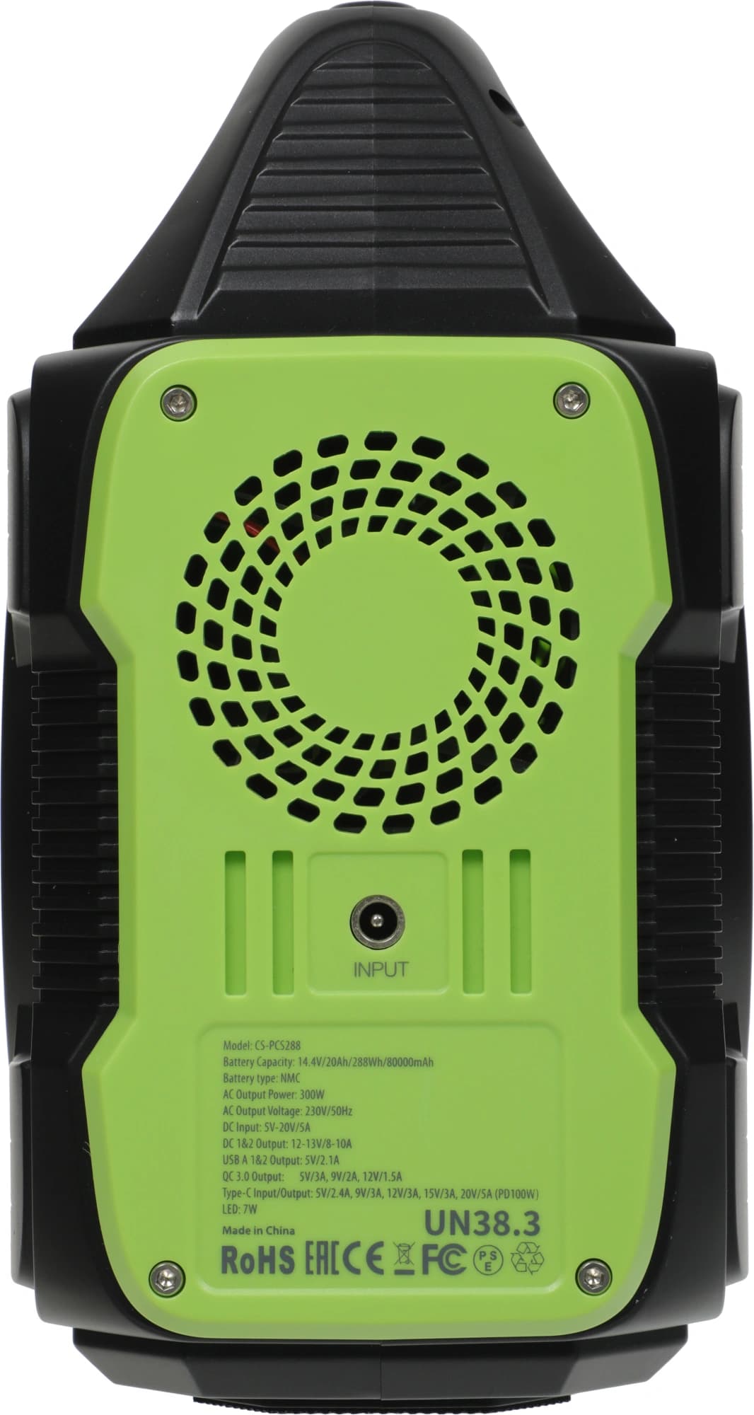 Электростанция портативная Cactus CS-PCS288 80000mAh 2.1A 3xUSB черный - фото 4