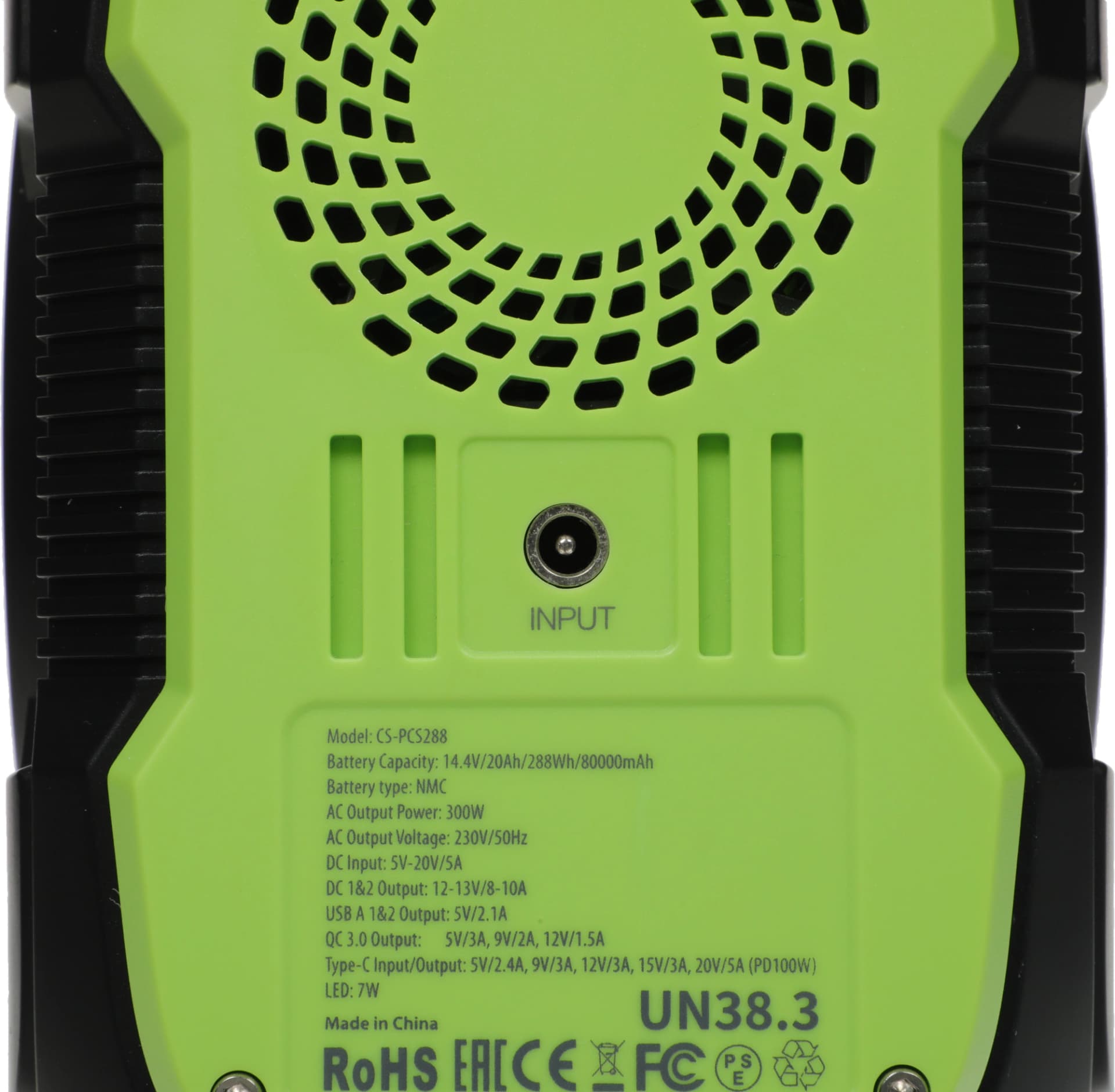 Электростанция портативная Cactus CS-PCS288 80000mAh 2.1A 3xUSB черный - фото 5