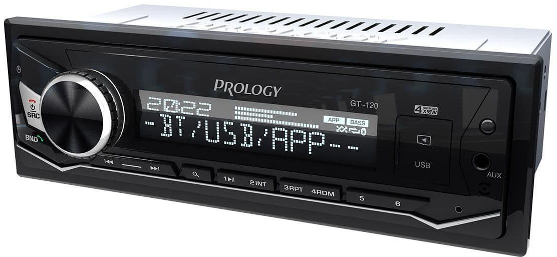 Автомагнитола Prology GT-120 1DIN 4x55Вт v4.2 (PRGT120) - фото 4