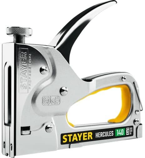 Степлер ручной Stayer HERCULES-140 скобы тип 140 (6-16 мм) гвозди тип 300 / 500